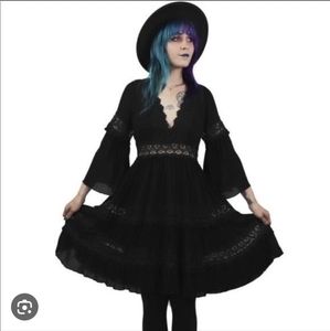 Goth Pixie Dress FOXBLOOD